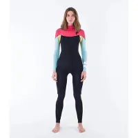 Hurley Advant 4/3 Mm Naisten Pitkähihainen Neopreenipuku Vetoketjulla Rinnassa