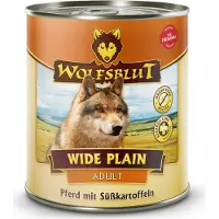 Wolfsblut Wide Plain Hevosenliha bataattien kera - koiran märkäruoka - 800g