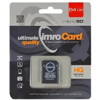 Mtp Products Imro MicroSD-muistikortti sovittimella - 64GB