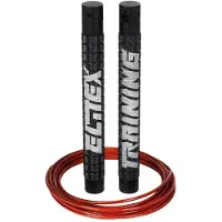 Elitex Training Pro Black Mate &amp; Red Rope Hyppynaru