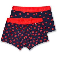Happy socks 2-Pack Love Short Boxers Gift Set - Navy - XL