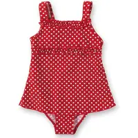 Playshoes Uimapuku punainen / valkoinen