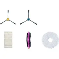Midea Spare Parts Kit for V12: 6x Side brushes, 2x Roller brushes, 3x HEPA Filters, 4x Mops, 3x Dust Bags
