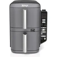 Ninja Double Stack XL SL451EU, 9,5 l, 2 kg, 2470 W, airfryer, harmaa