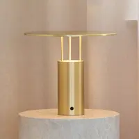 Piet Hein Pöytävalaisin , Tempel280, himmennettävä, Kulta / messinki, Makuuhuone, Alumiini, Design