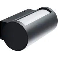 Heitronic Led ulkoseinävalaisin Timor, Musta, Alumiini, Moderni
