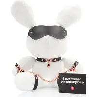 S-Line Bondage Rabbit - BDSM pupu naamio - valkoinen