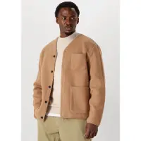 Anerkjendt Aksigurd Boiled Wool Overshirt - Beige - XXL