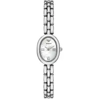 Giorgio Armani Emporio Naisten Kello AR11720 - Musta Nahkaranneke - Musta Kellotaulu