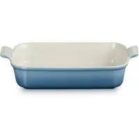 Le Creuset Heritage -uunivuoka 32 cm Chambray