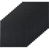 Vevor -mattolaatat, irrotettavat ja tarttuvat, 24” x 24” neliöt, itseliimautuva mattolaatta, pehmeät pehmustetut mattolaatat, helppo asentaa tee-se-itse makuuhuoneeseen, olohuoneeseen, sisä- ja ulkotil