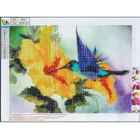 Centrum Diamond Painting 30*40cm. KOLIBRI