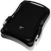 Silicon Power Armor A30, 2 TB, 2.5", Musta (SP020TBPHDA30S3A)