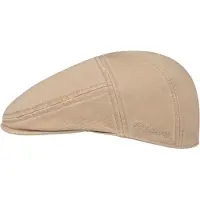 Stetson Paradise Cotton Flat Cap Beige Lippalakit 61/XL