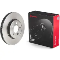 Brembo Jarrulevy 09A40211 edessä, tuuletettu, erittäin hiilihappoinen, 1 Kappale