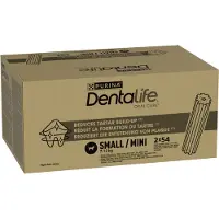 Purina Dentalife 108 tikkua (36 x 49 g) hammashoitoherkut pienille koirille (7-12 kg)