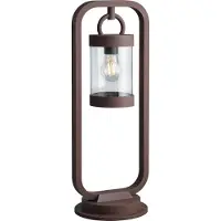 TRIO Lighting Pylväsvalaisin SAMBESI, himmennettävä, Ruskea/ruoste, Alumiini, Moderni