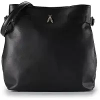 Patrizia pepe Crossbody-laukku Nahka 30.5 cm Musta