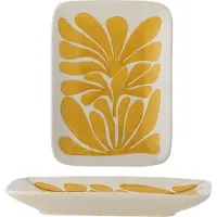 Creative Collection Fauni Plate - Yellow - 15X11.5CM