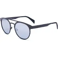 Italia Independent Aurinkolasit - - 0020T-WOD-057 - Metalli - Harmaa - Suojaluokka 2
