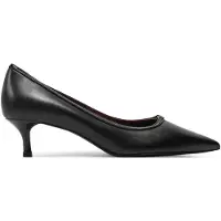 Tory Burch Double T Kitten Heel Pump -nahkakengät