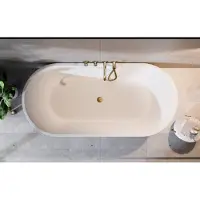 Besco Amme Deeva Glam Gold, 180 x 80 cm, kultaisella kannella