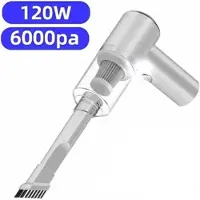 Mtp Products USB ladattava johdoton autopölynimuri 6000Pa - Valkoinen