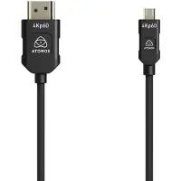 Atomos 4K60P HDMI Silicon Cable - Micro HDMI to Full-HDMI 45cm