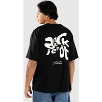 Anerkjendt Akvillads Print T-Paita musta, XL