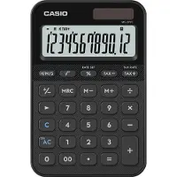 Casio MS-20YC 12-numeroinen pöytälaskin (Musta)