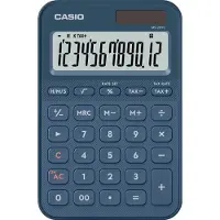 Casio MS-20YC -pöytälaskin, 12 numeroa, tummansininen