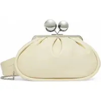 Weekend Max Mara for woman. 2525516025600 Milvanew beige handbag (OSFA), Casual, Party, Leather