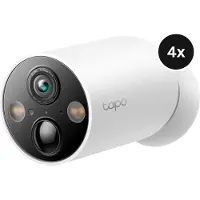 TP-LINK Tapo C425 -valvontakamera ulkokäyttöön, 4 kpl