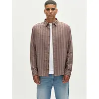 Gabba Sven Reg Herri Ls - Brown - S