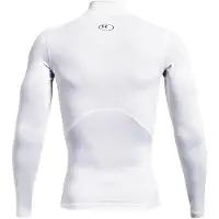 Under Armour Ua Hg Armour Comp Mock Ls - White - S