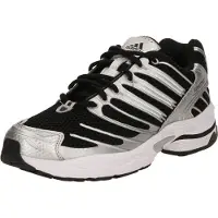 Adidas Originals Matalavartiset tennarit 'ADISTAR CONTROL 3' musta / hopea