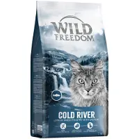 Wild Freedom 2kg Adult Cold River lohi viljaton kissan kuivaruoka