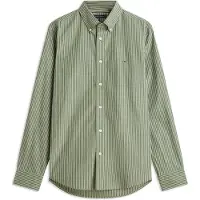Tommy Hilfiger Core Hairline Poplin Rf Shirt - Khaki green - XXL