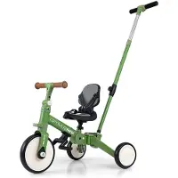 Milly Mally optimus Max 5-in-1 tasapainopyörä vihreä 6342 00245