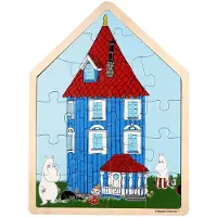 Barbo Toys Muumi Puupalapeli Muumitalo 19