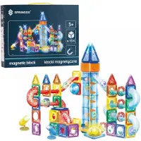 Springos Magnetiset rakennuspalikat 134 osaa KG0062