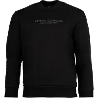 Armani Exchange Collegepaita tummanharmaa / musta