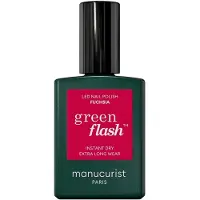 Manucurist Paris Green Flash Led Nail Polish Fuchsia 15ml