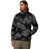 Columbia Rugged Ridge High Pile Half-Zip Fleeceneule black mod camo Koko L