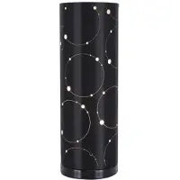 Strühm LARYSA jalka e14 musta pöytävalaisin 380x130x130mm