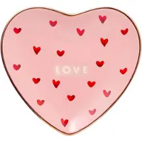 Vondels - Kulho Love 14 cm Vaaleanpunainen