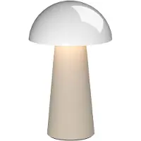 Kreafunk - Bello kannettava LED-pöytälamppu 12x19,6 cm ivory sand