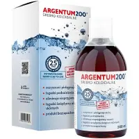 Aura Herbals - Kolloidinen Hopea 25 ppm, Argentum 200, tonikki (500 ml)