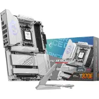 MSI MPG X870E Edge Ti WiFi silver ATX motherboard for AMD AM5 processors, DDR5 up to 192 GB, Wi-Fi 7 and Bluetooth 5.4, 3 PCIe x16 slots and USB-C 3.2 (7E59-002R)