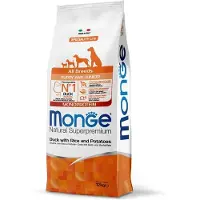 Monge Dry Dog Natural Superpremium Spec. Line All Breeds Puppy kuivaruoka pennuille ankan kanssa, 12 kg